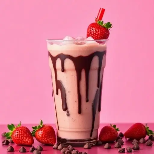Chocolate Covered Strawberry Smoothies at Pure Nutrition