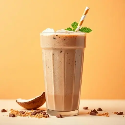 Coconut Caramel Cookie Smoothies at Pure Nutrition