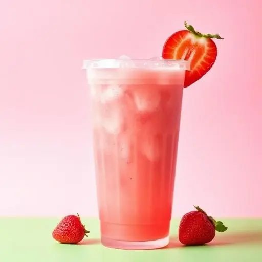 Strawberry Limeade Loaded Teas at Pure Nutrition
