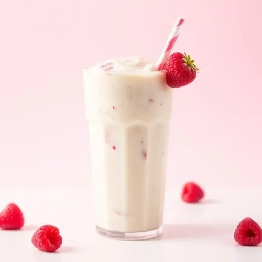 White Chocolate Raspberry Smoothies at Pure Nutrition